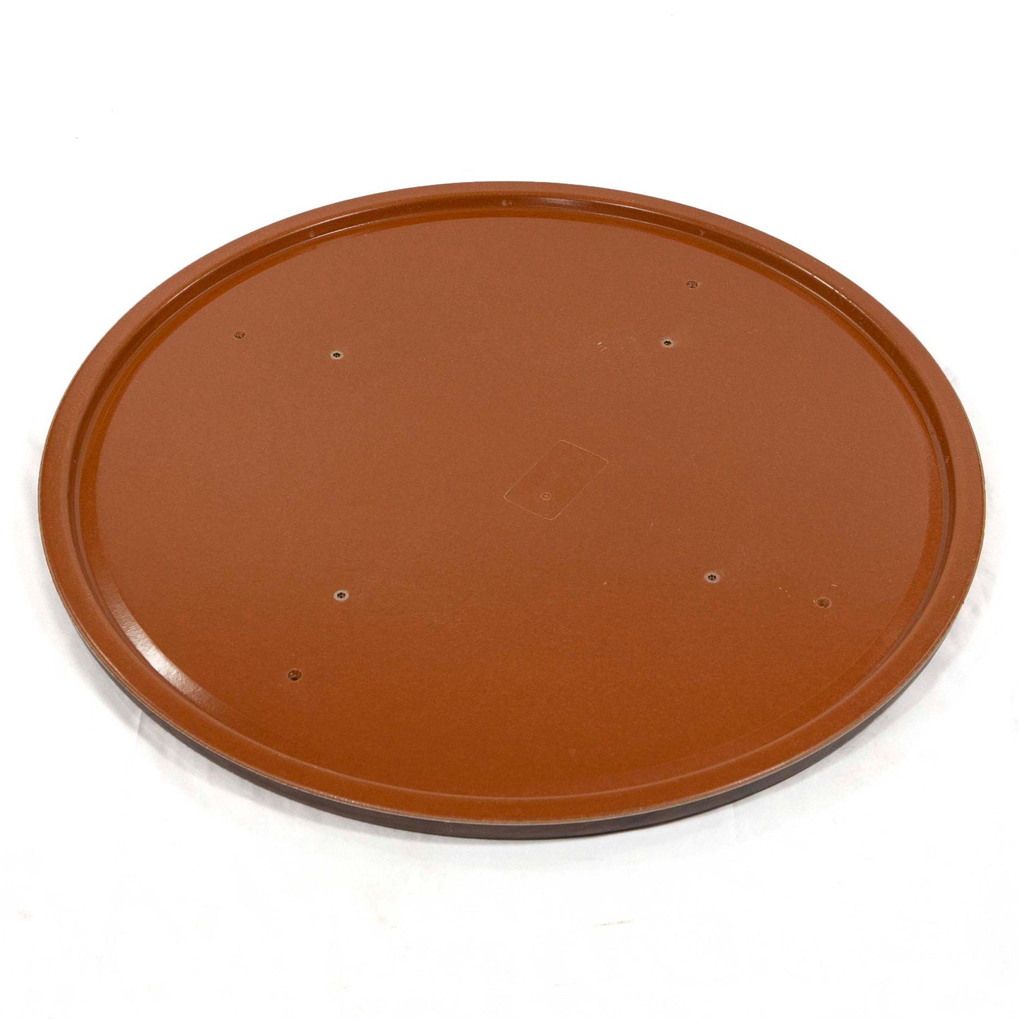 back of 32" round seamless all weather melamine table tops