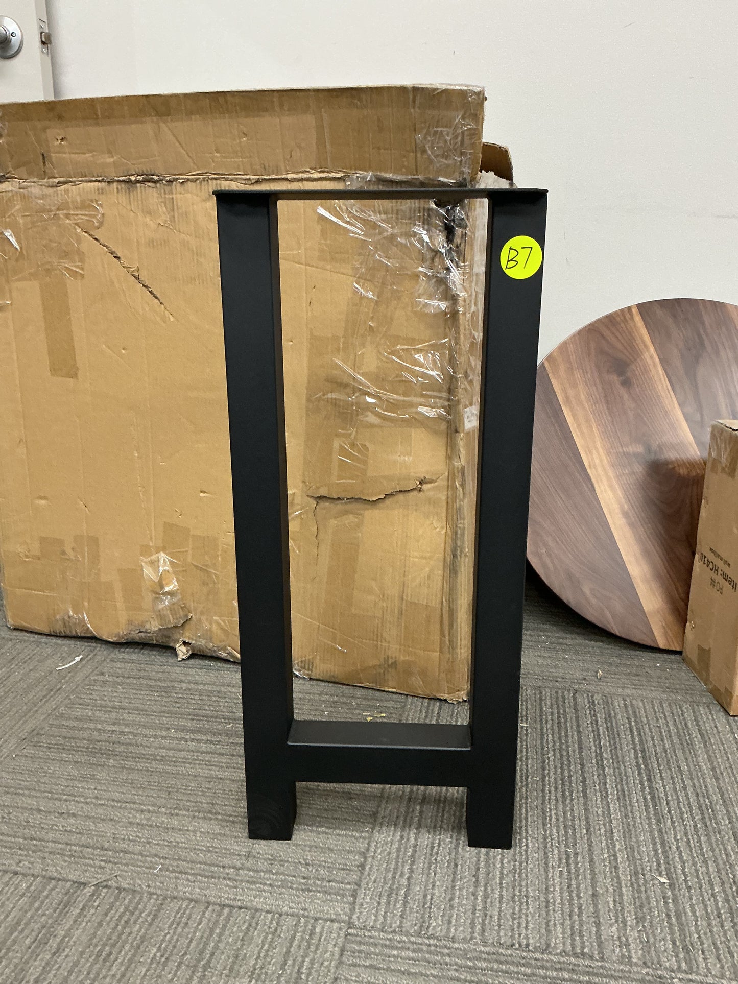 CLEARANCE - B7- One Single leg - H-Shaped Entryway Console Table Leg #W5043B