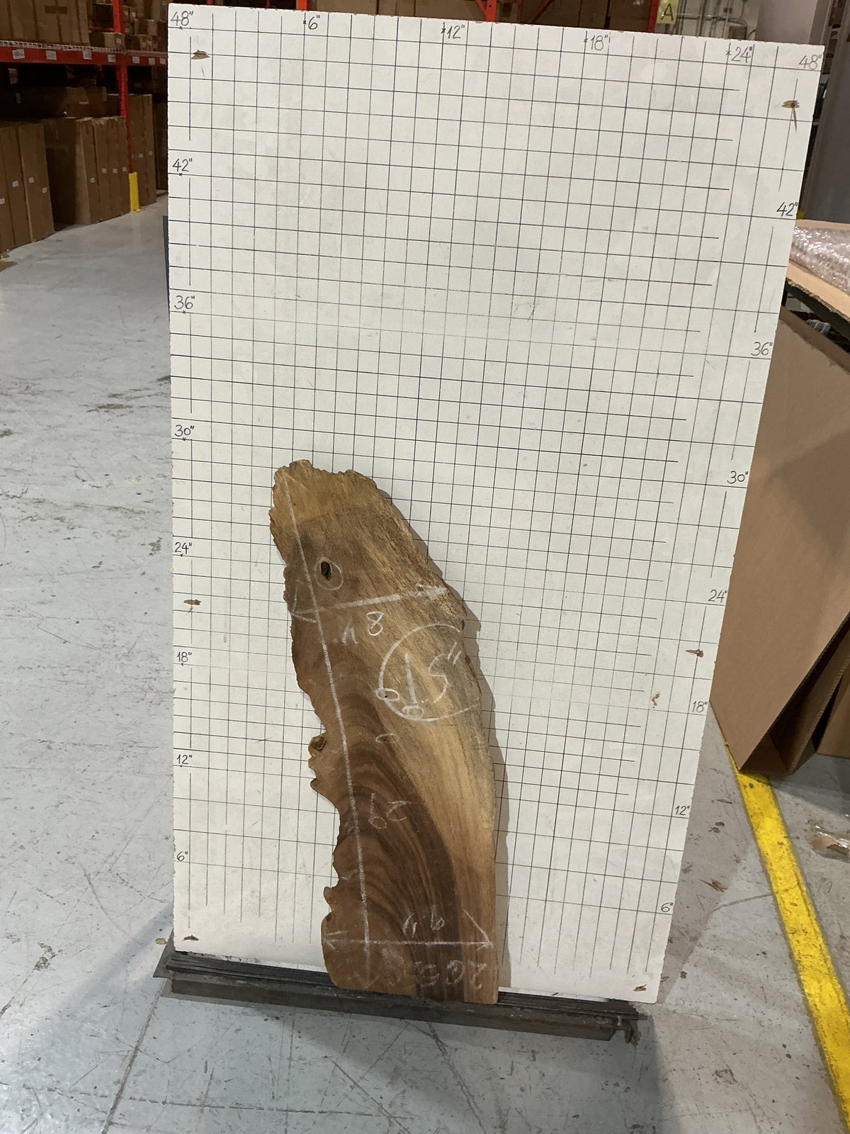 Black Walnut Live edge #2C559