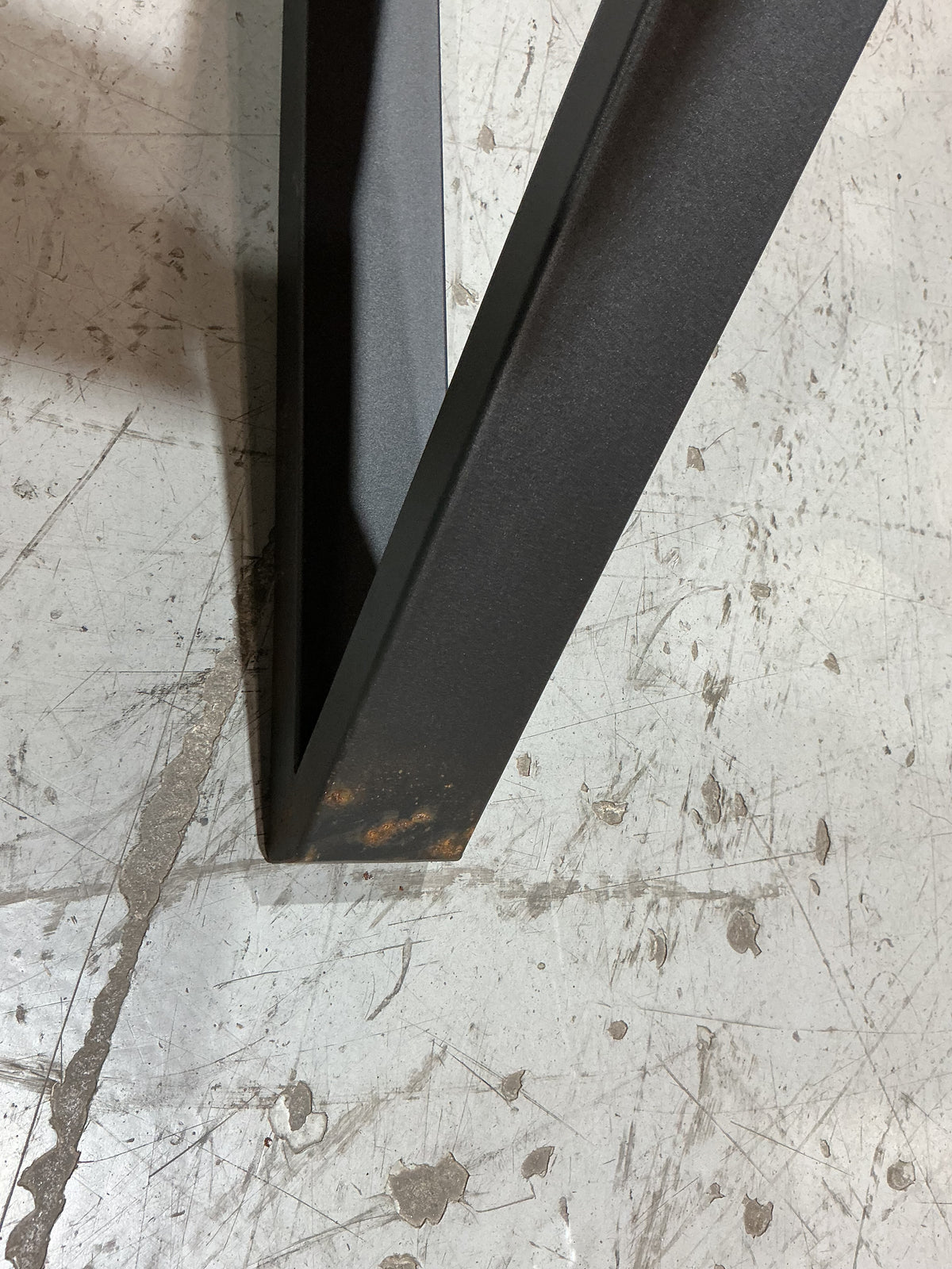 Clearance #B96 Farmhouse X Shaped Dining Table Legs, 1 Pair #SS710
