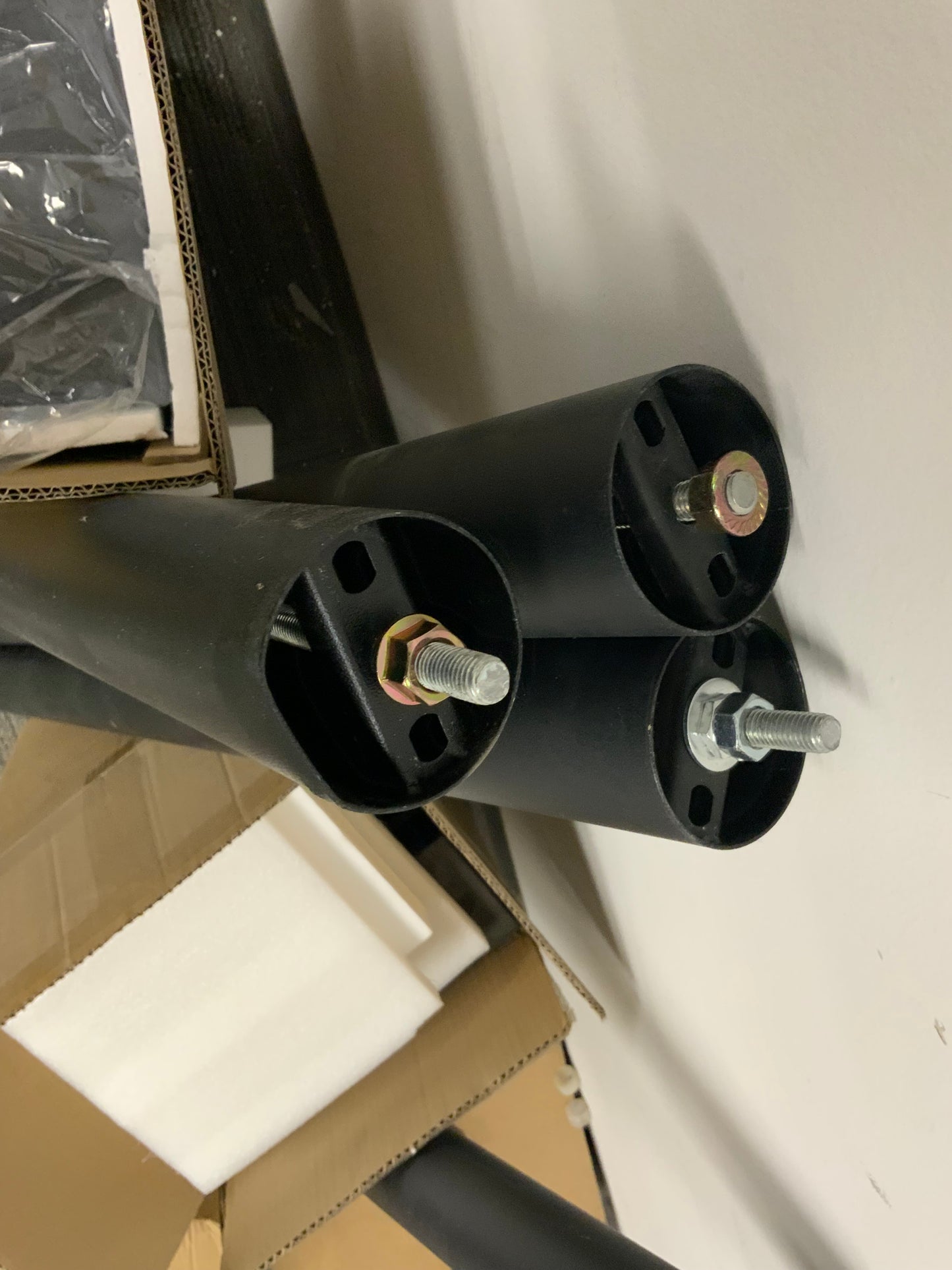 Pickup Only Clearance#204 H42" Bar Height Cross Cast Iron Table Base #JK3029H