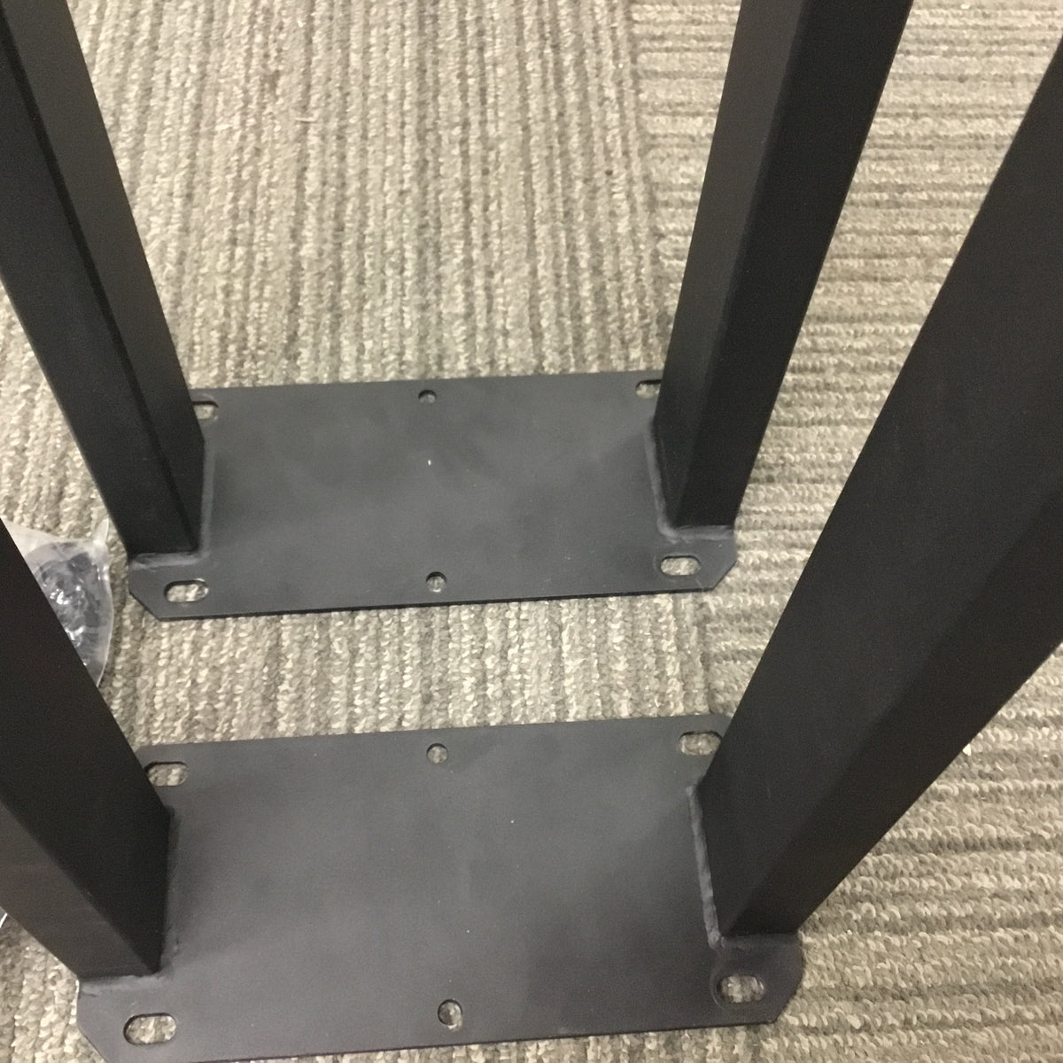 Clearance #B88 Narrow U-Shaped Console Table Legs, 1 Pair #W5033H28