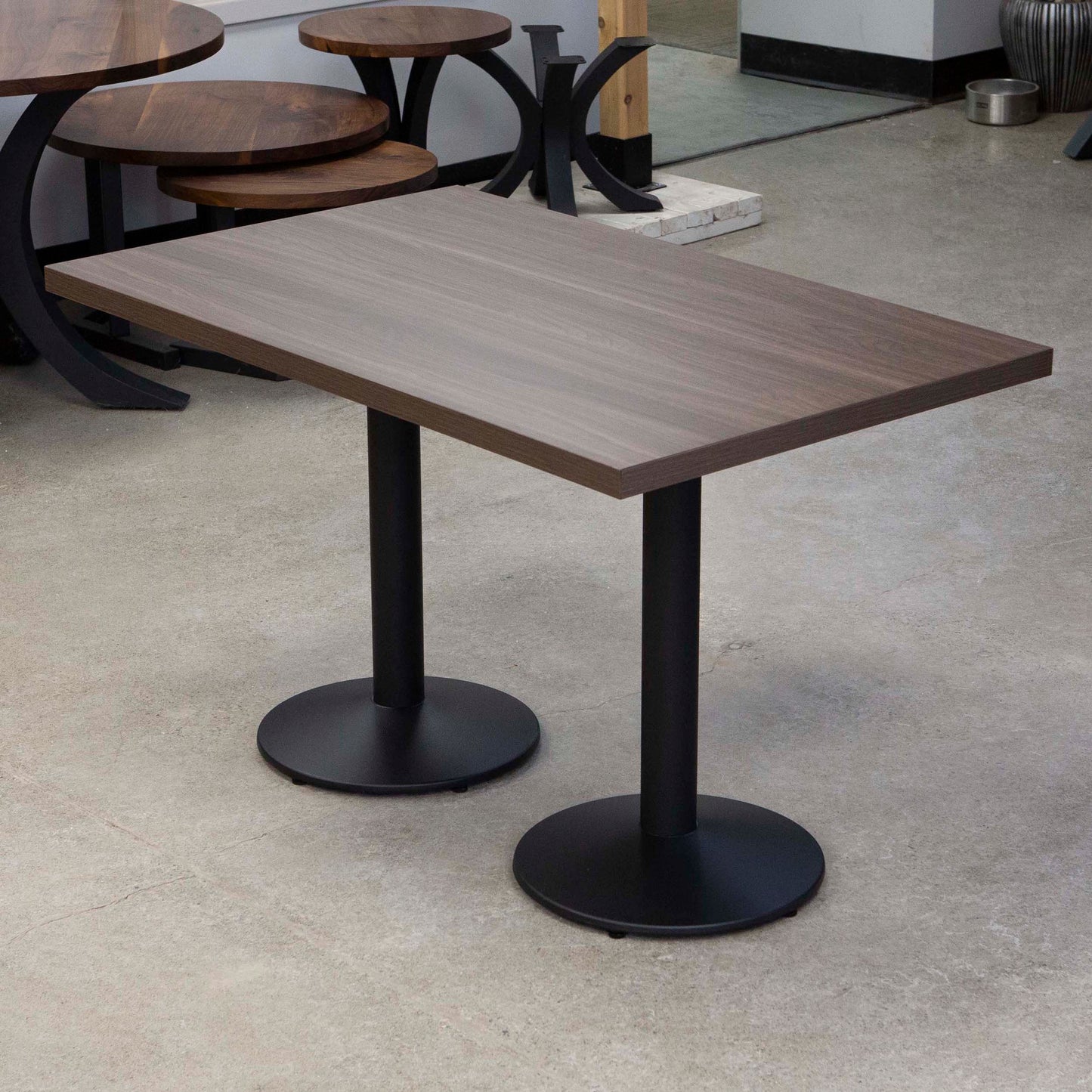 melamine board restaurant table