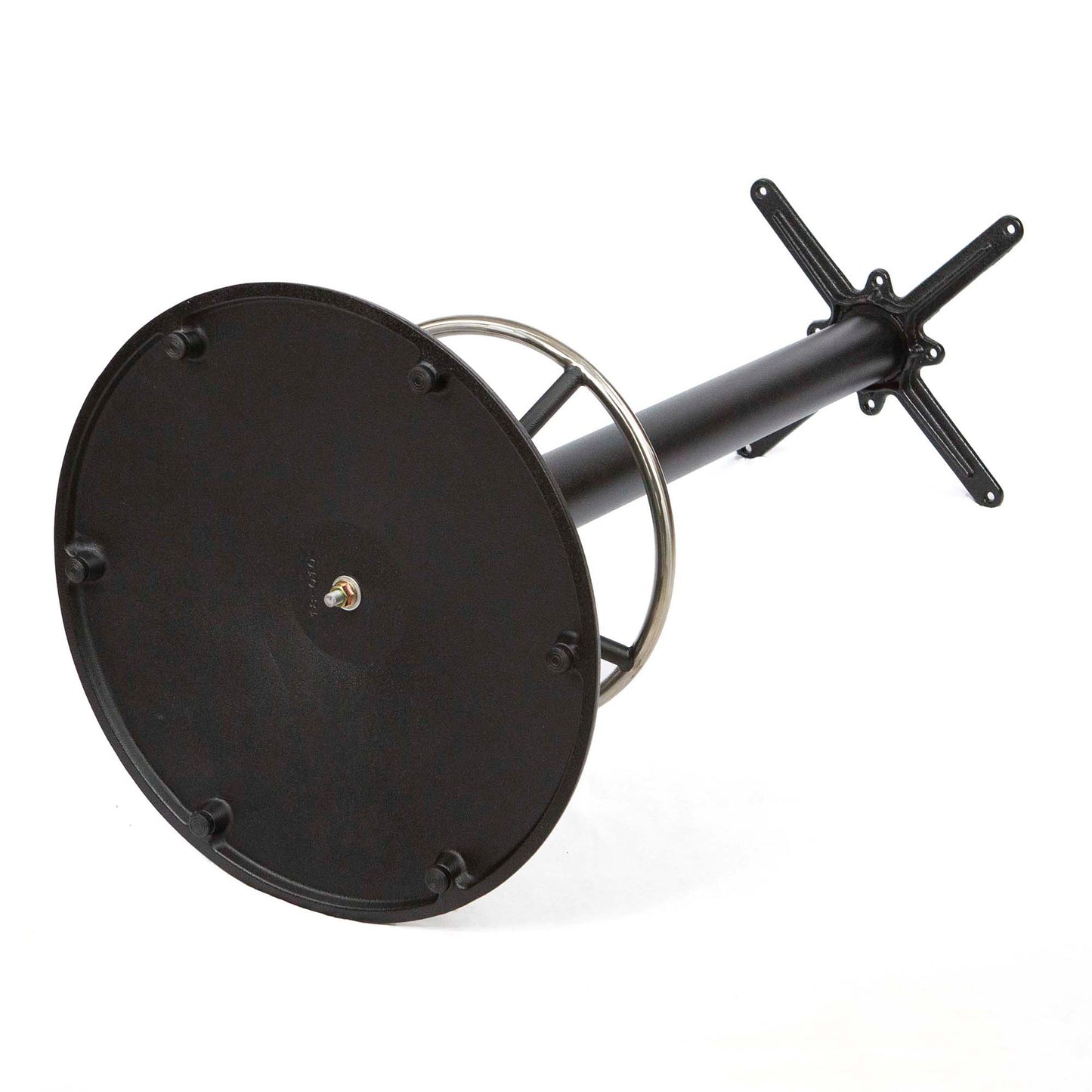 H42" Bar Height Cast Iron Table Base with Footrest #JK3010H