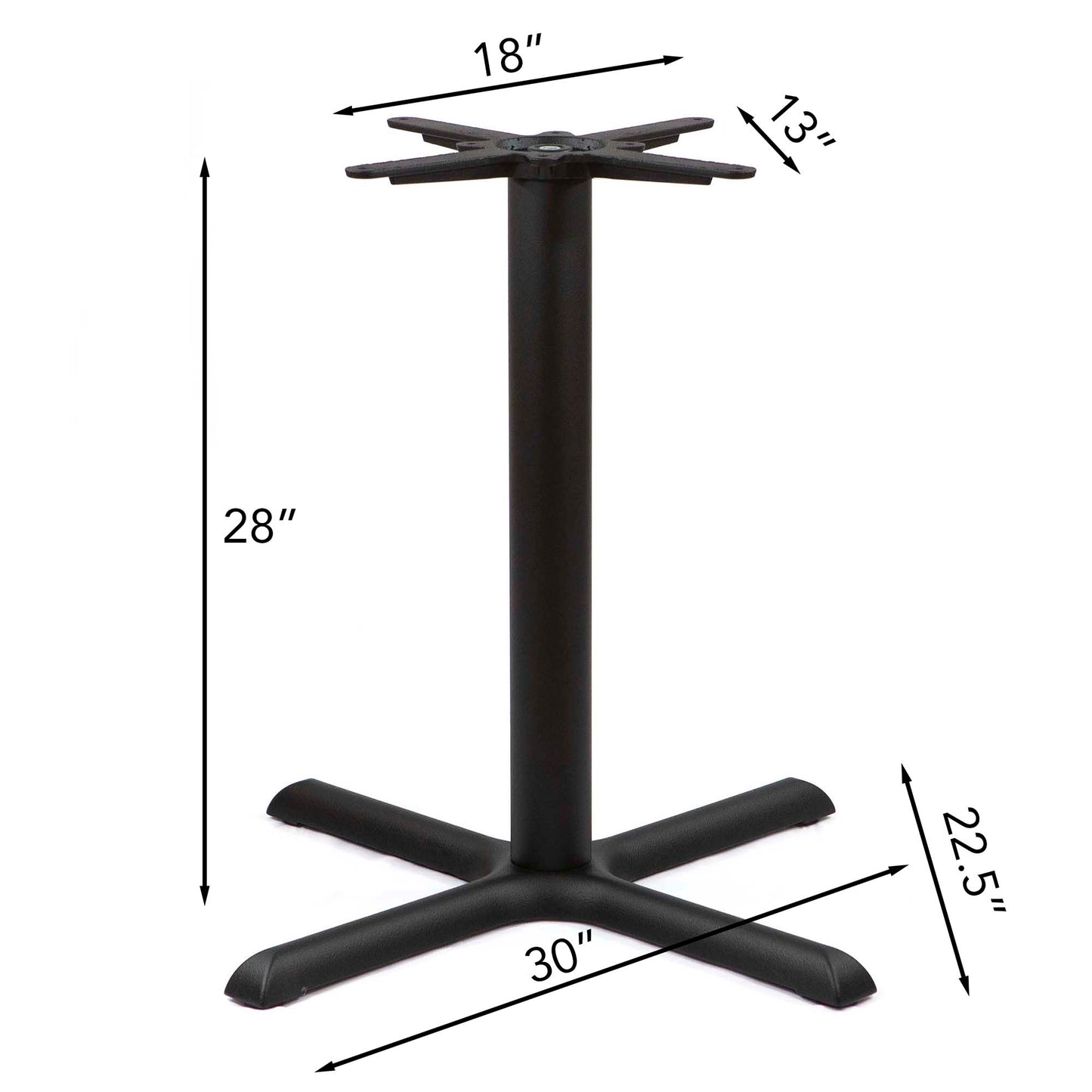 30 x 30" Melamine Restaurant Cafe Table, Dark Walnut Color #J29M3030WN