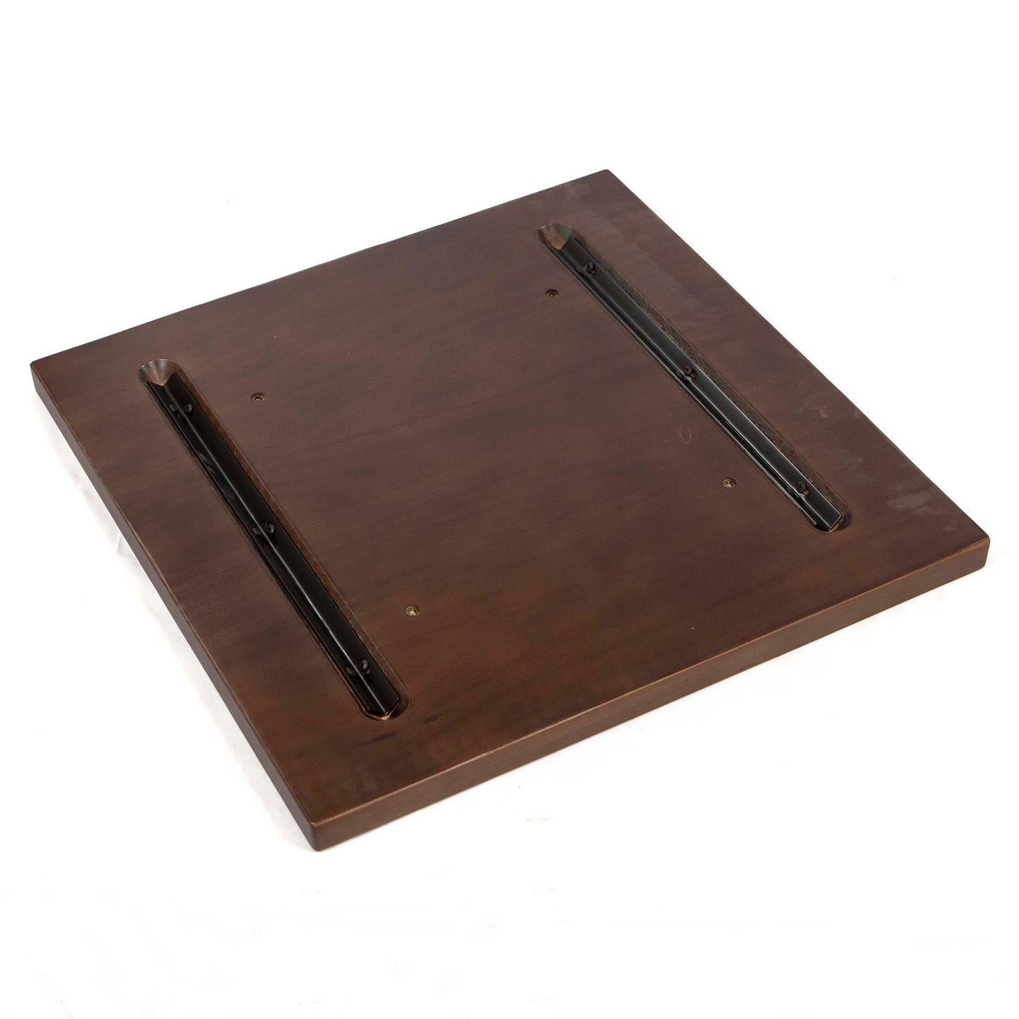 24 x 24" Solid Pine Wood Table Tops, Dark Walnut Color #KD2424-WN