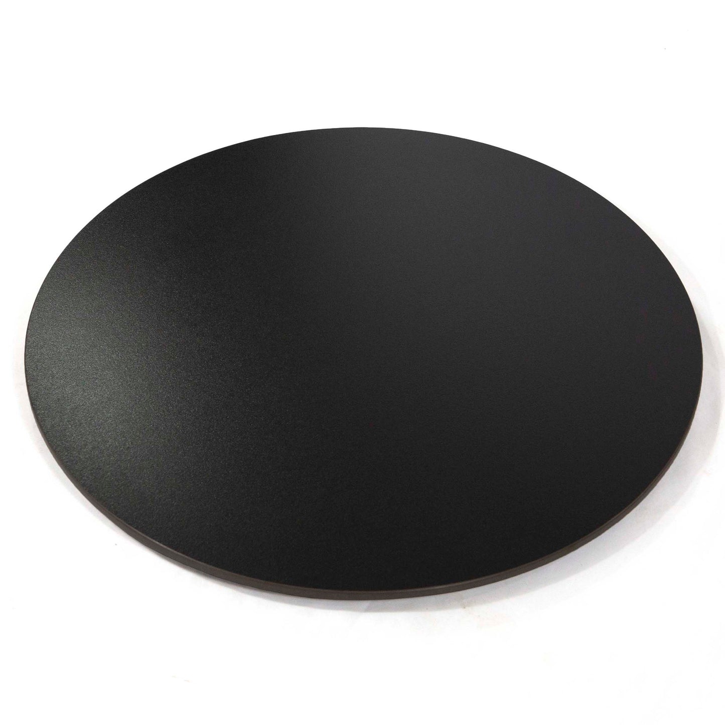 24" round black sintered stone table tops 2