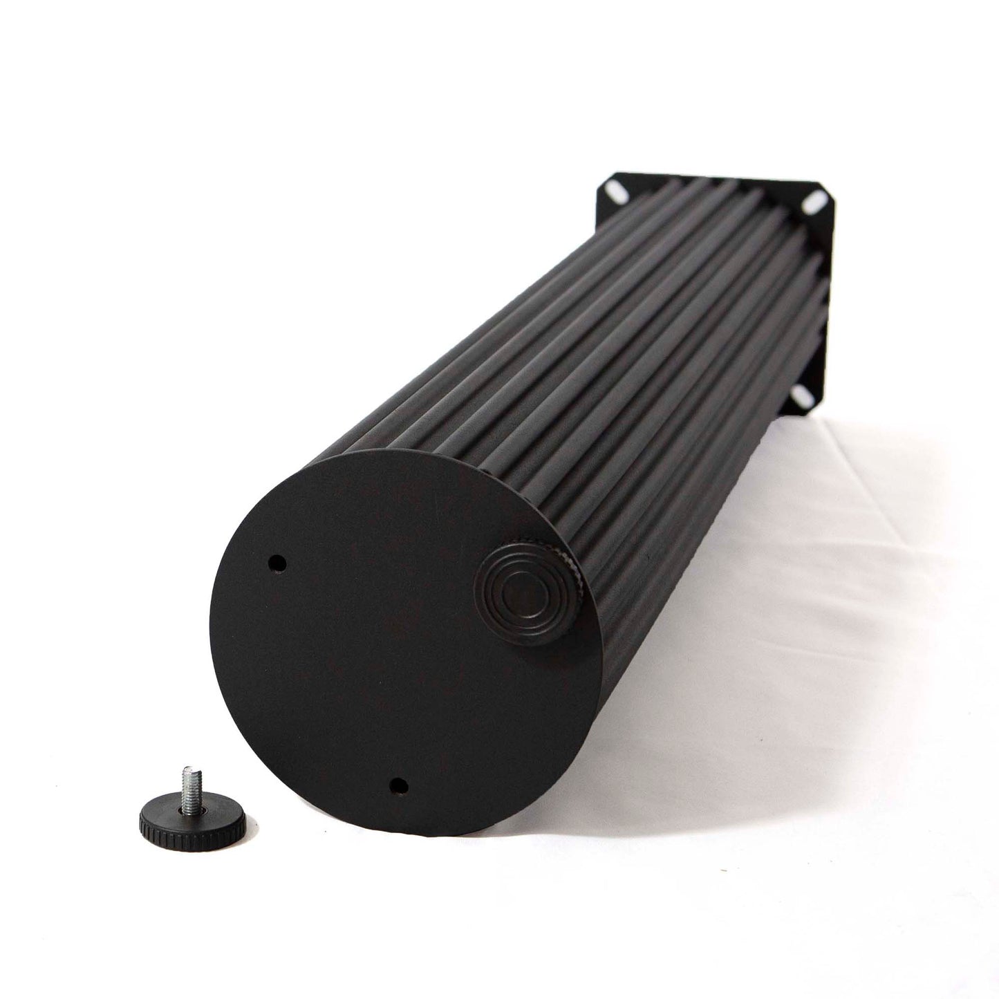 H39" Fluted High Top Table Legs, One Piece #LK482