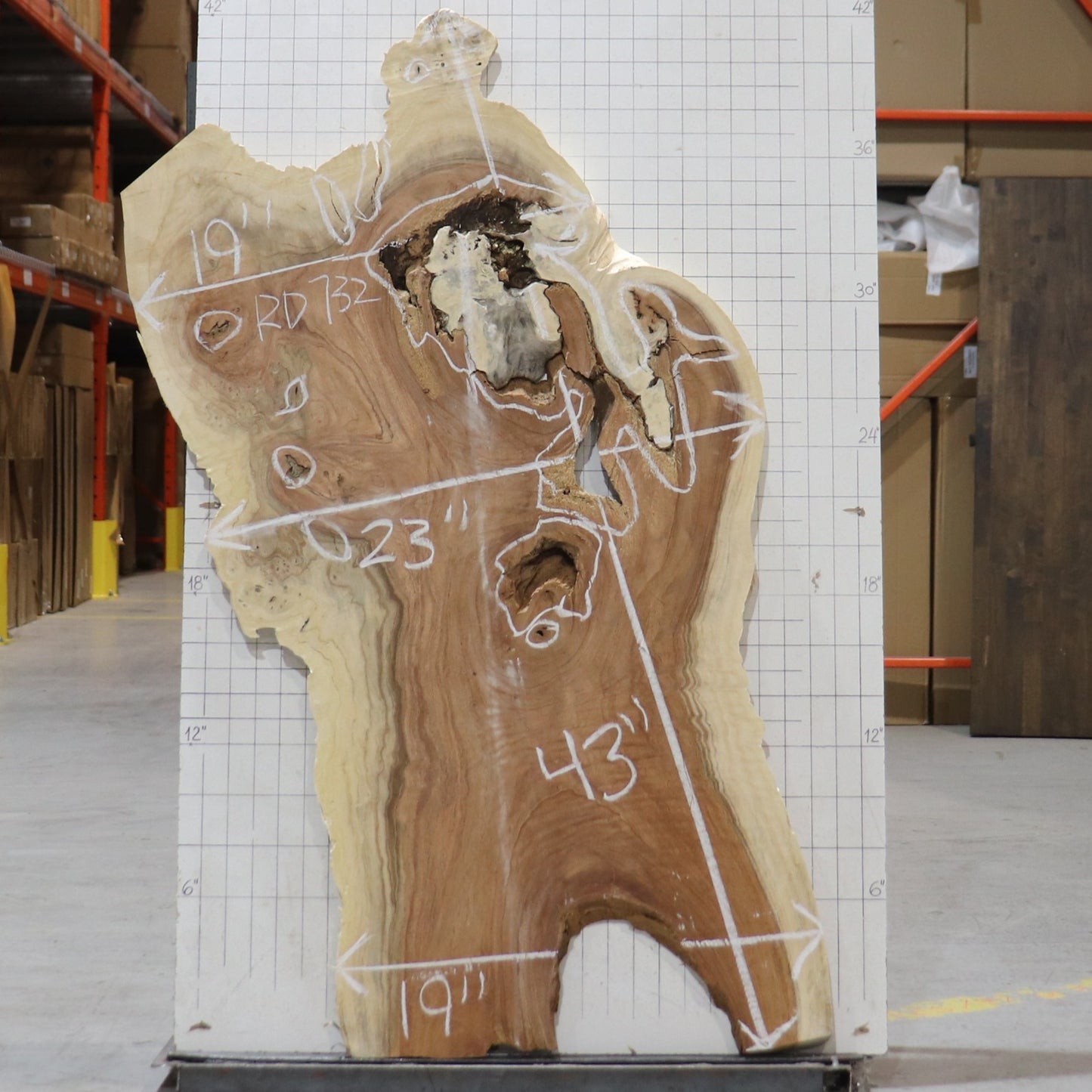 Figured Wood Indonesian Burl #RD732