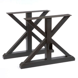 SS515 extra wide trestle dining table legs