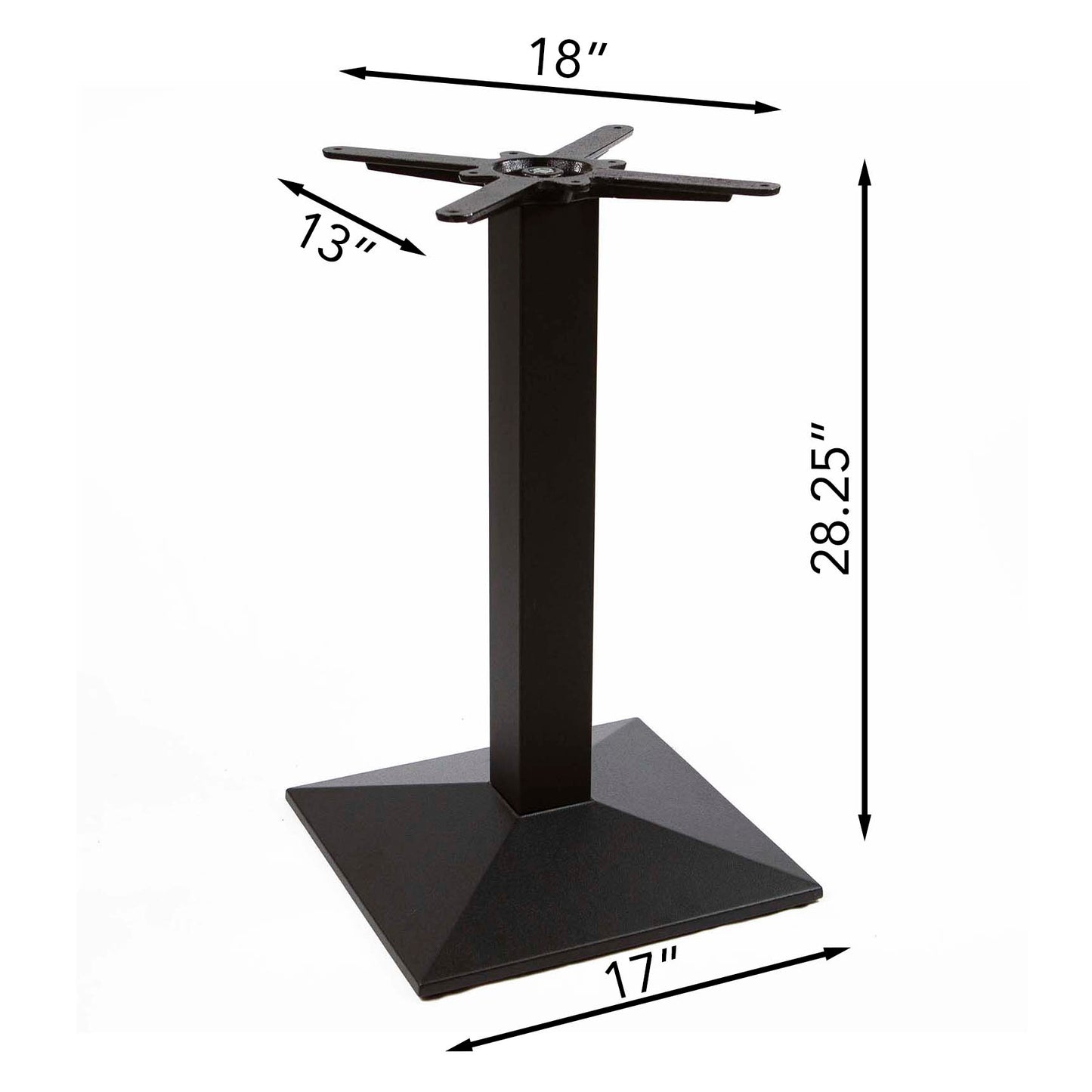 32 x 32" All Weather Melamine Board Restaurant Cafe Table, White Color #J11J3232W