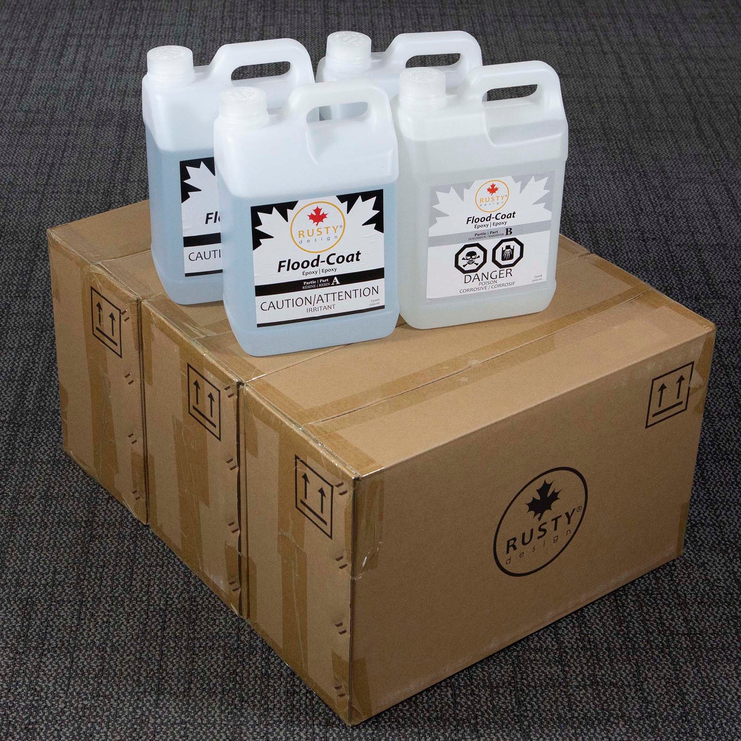 flood coat epoxy resin 12 gallons