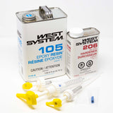 KIT, West System 105 Epoxy Resin & 206 Slow Hardener & 300 Pumps
