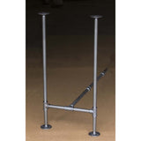 pipe table legs for counter height dining table, industrial style, ship in USA & Canada