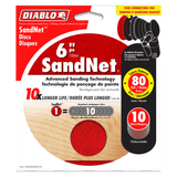 Diablo 6 in. SandNet™ Discs with Connection Pad (9 Variants)