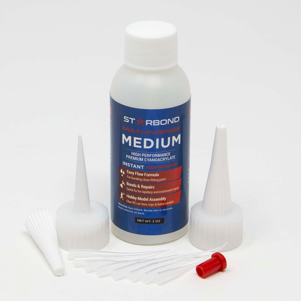 Starbond EM-150 Medium Premium CA - Cyanoacrylate Adhesive Super Glue Plus Extra