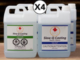epoxy resin Canada, slow-Q casting deep pour 12 gallon kit