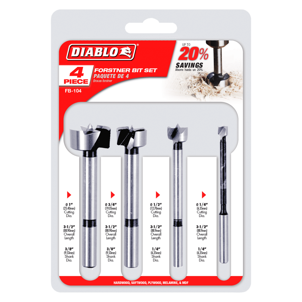 Diablo drill best sale bit set