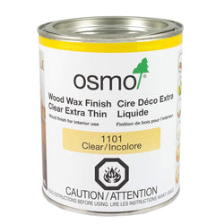 OS1101, OSMO Wood Wax Finish Clear Extra Thin, 1101, 750 ml