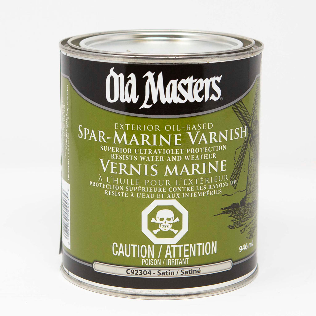 Old Masters Spar Marine Varnish (3 Finishes) RustyDesign