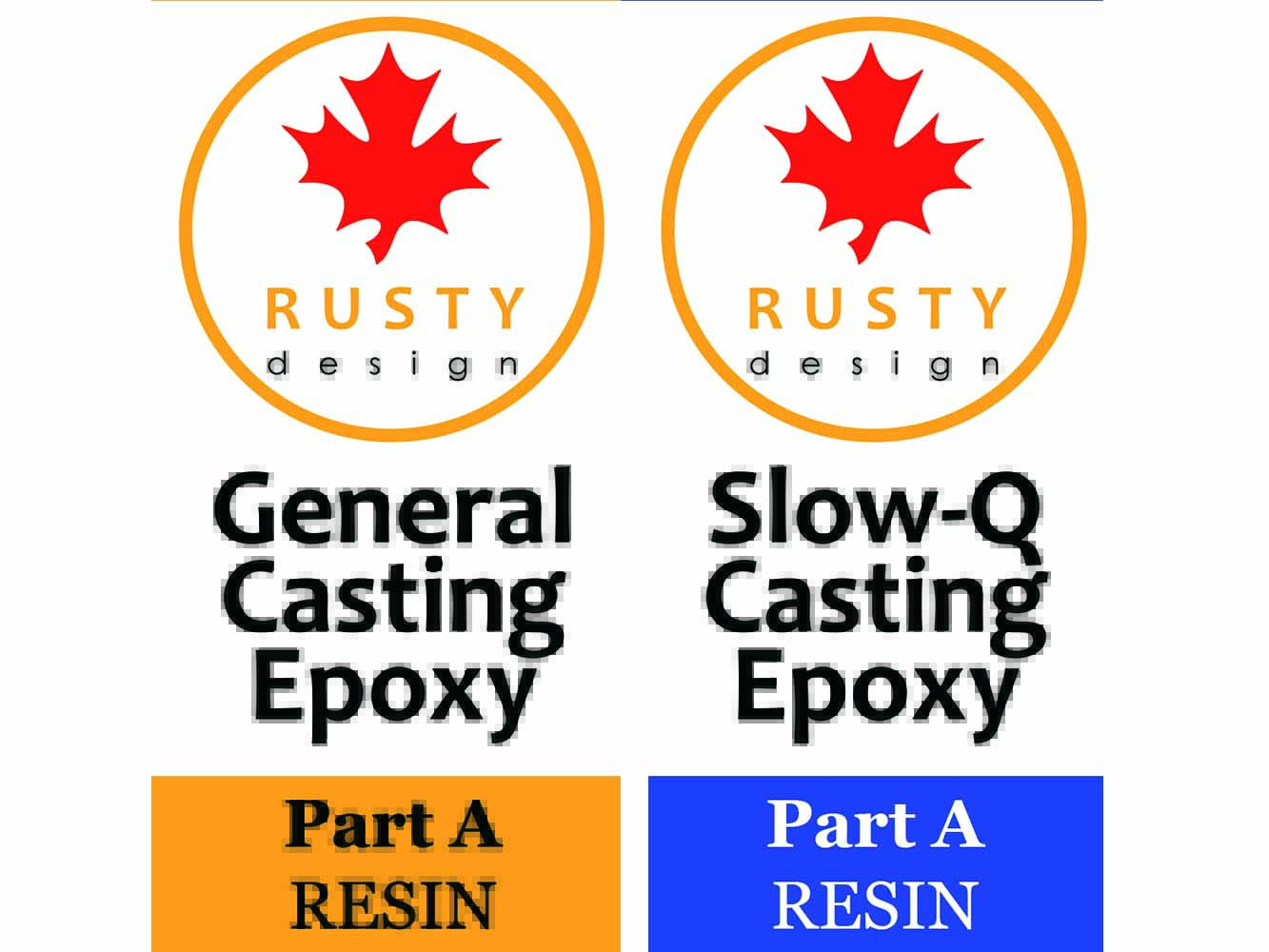 epoxy resin general cast vs slow-q deep pour cast