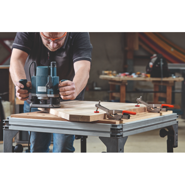 BESSEY Auto Adjust Toggle Clamp Adaptor for MFT Table (BES-STC-SET-T20)