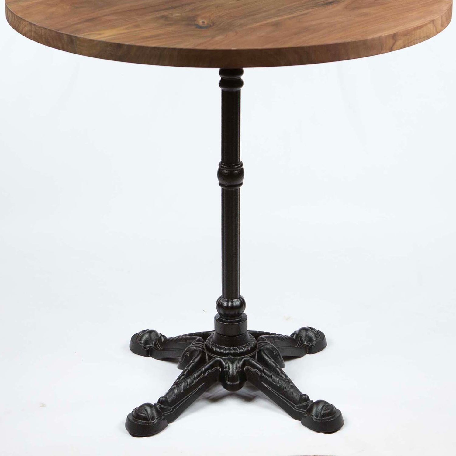 cast iron bistro table base for restaurant and bar