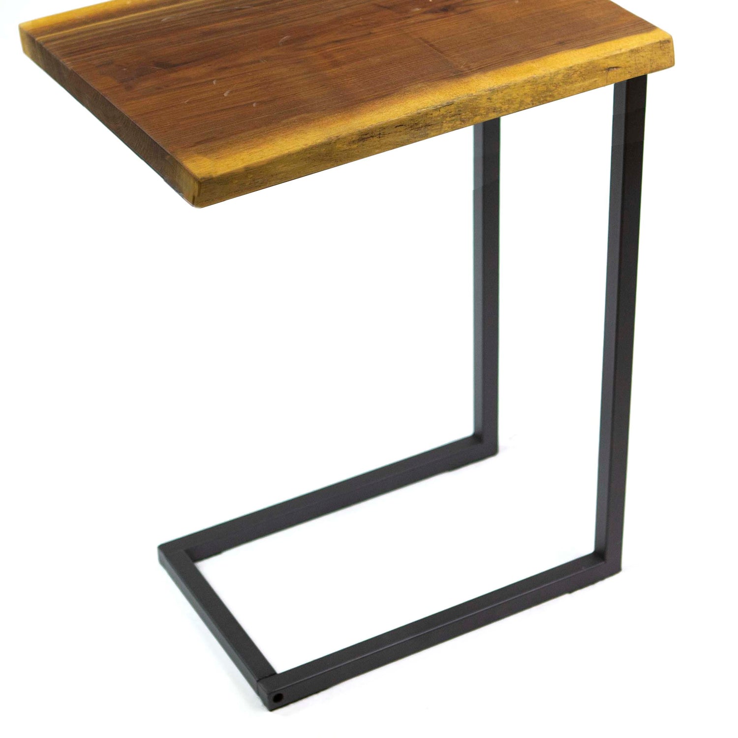 C-shaped side table legs