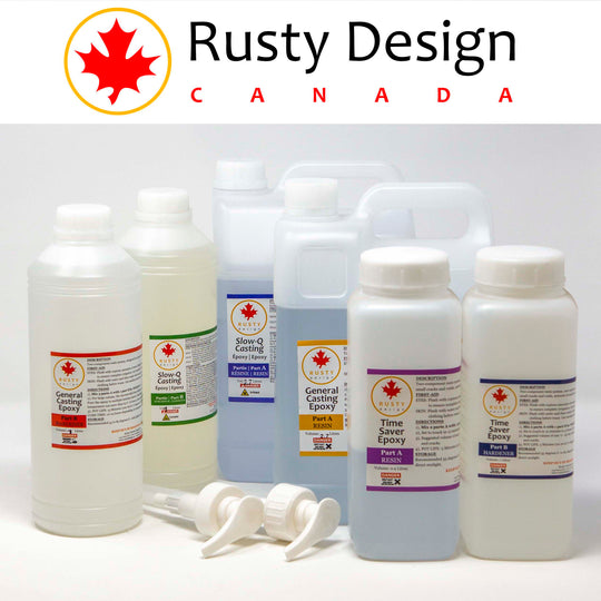 Epoxy Resin Canada | Rusty Design Art Epoxy