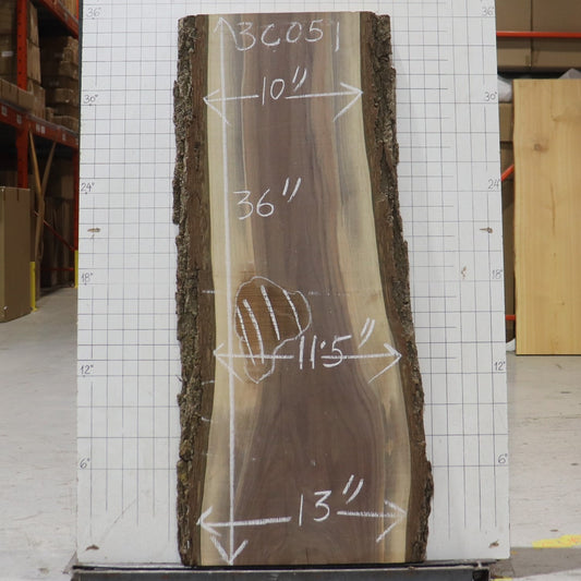 Black Walnut Live Edge #3C051