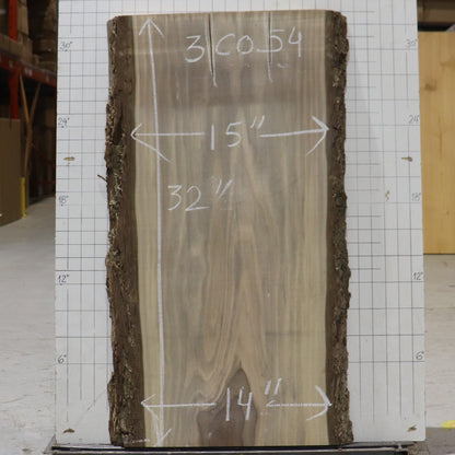 Black Walnut Live Edge #3C054