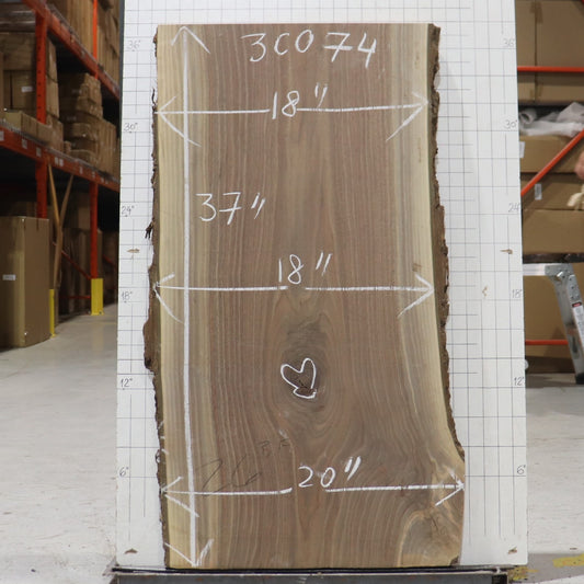 Black Walnut Live Edge #3C074