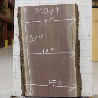 Black Walnut Live Edge #3C079