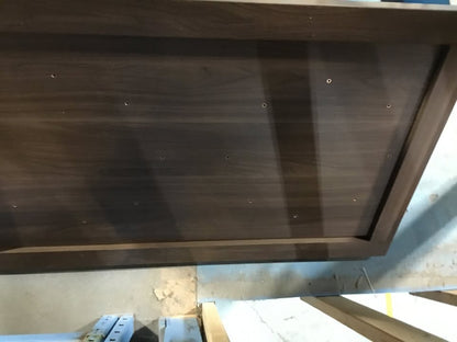 Clearance #199 30 x 48" Melamine Restaurant Table Top, Dark Walnut Color #KB3048-WN