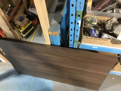 Clearance #199 30 x 48" Melamine Restaurant Table Top, Dark Walnut Color #KB3048-WN