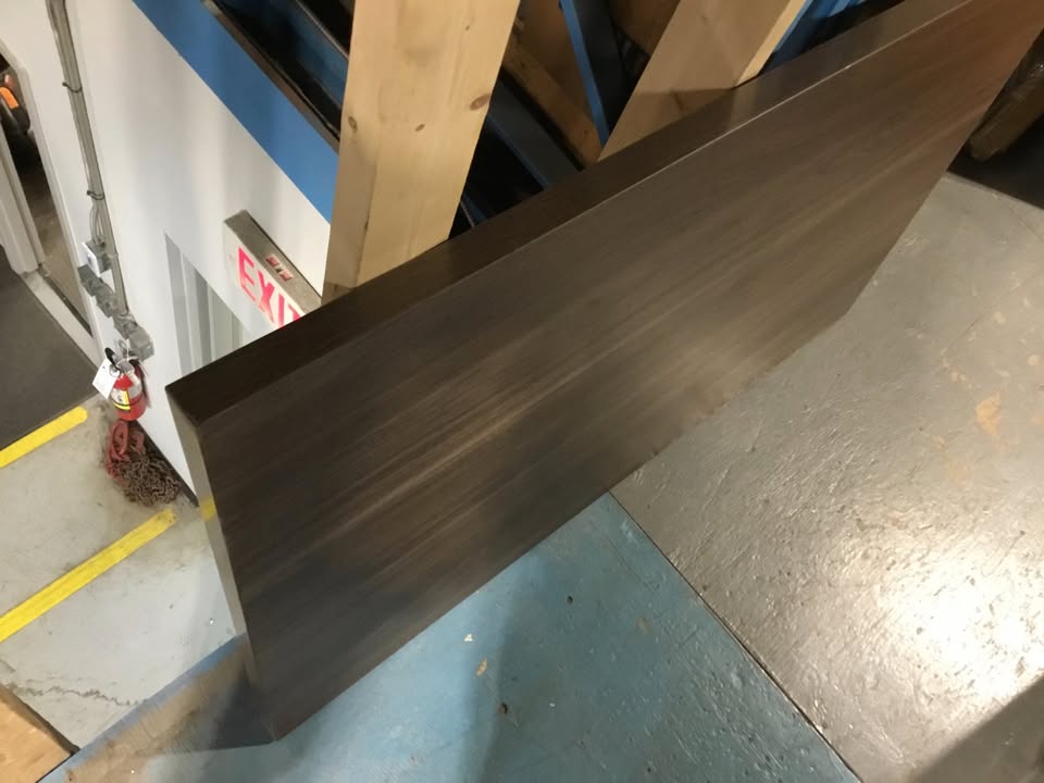 Clearance #199 30 x 48" Melamine Restaurant Table Top, Dark Walnut Color #KB3048-WN