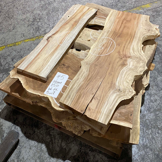 clearance #5 - Indonesia Amboyna Burl and more