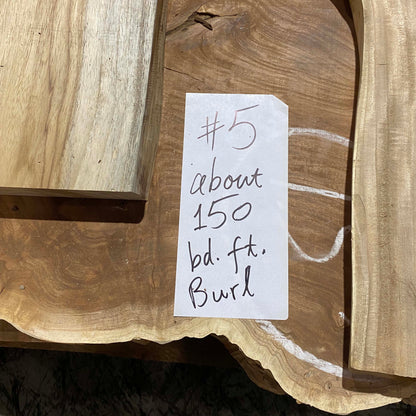 clearance #5 - Indonesia Amboyna Burl and more