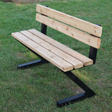 A015 aluminum outdoor bench legs