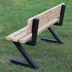 A015 aluminum outdoor bench legs