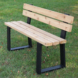 A016 aluminum outdoor bench legs