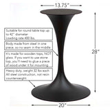 Tulip-Shaped Bistro Table Base, #LK2028