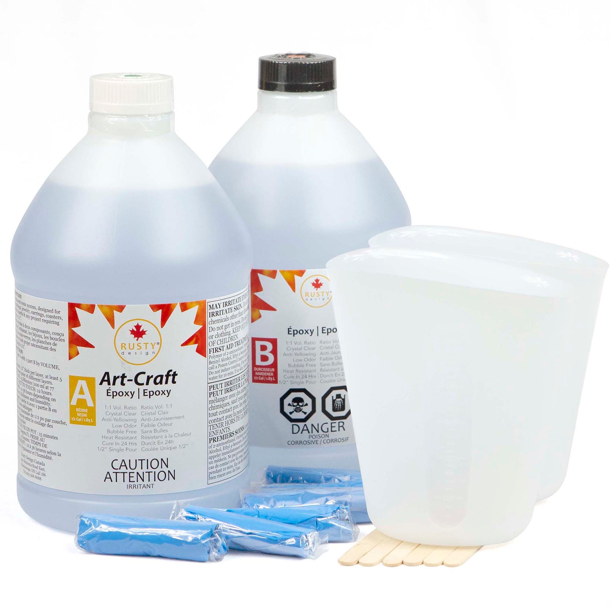 Art-Craft Epoxy Resin 1 Gallon pack