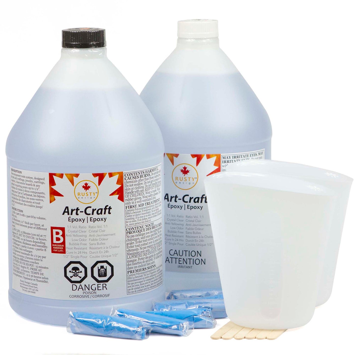 Art-Craft Epoxy Resin 2 Gallon pack