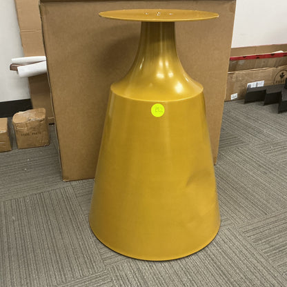 Clearance #B2 Cone Shaped Round Dining Table Base Brass Color  #LK311G