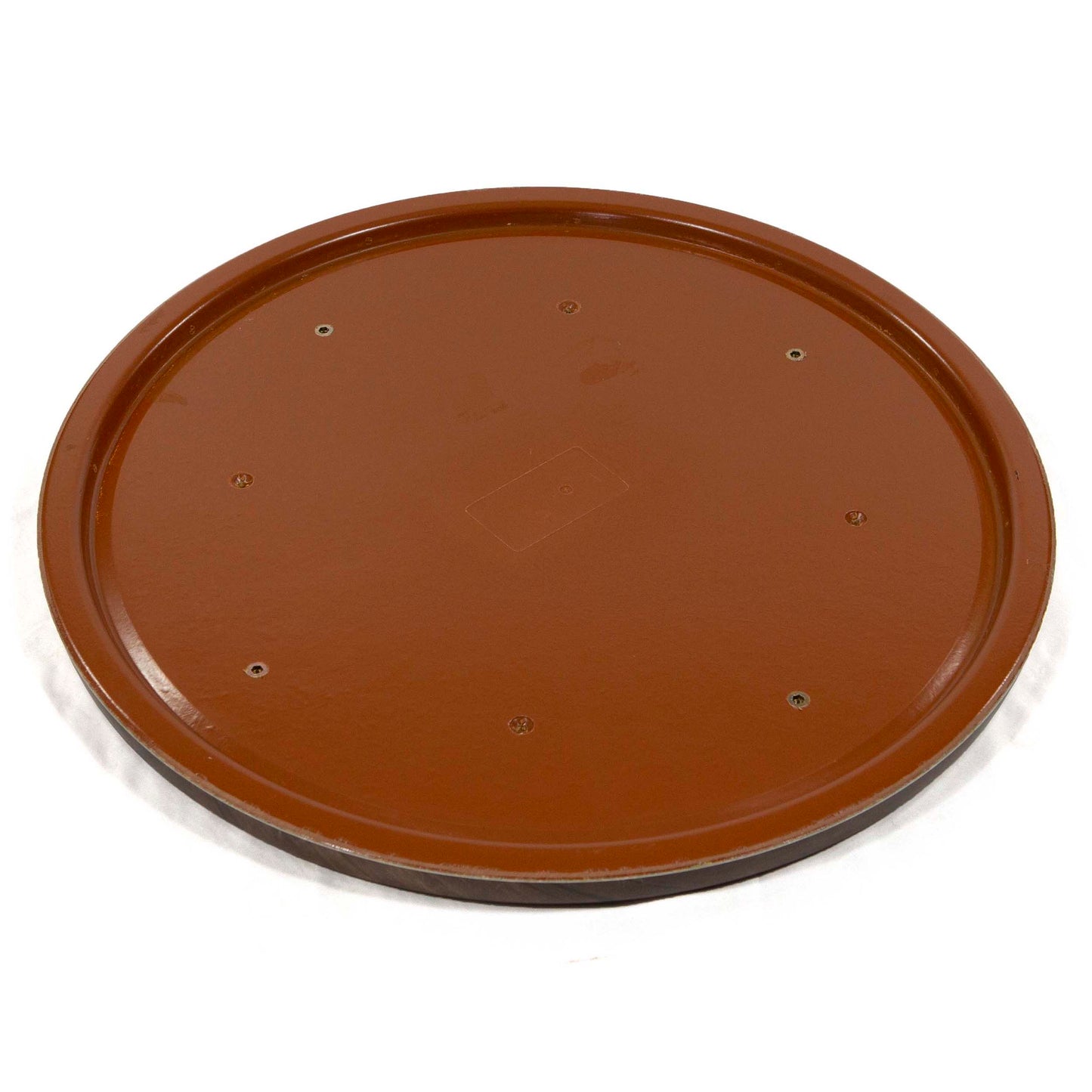 back of 24" round seamless all weather melamine board table tops