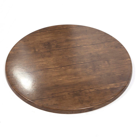 round seamless all weather melamine table tops