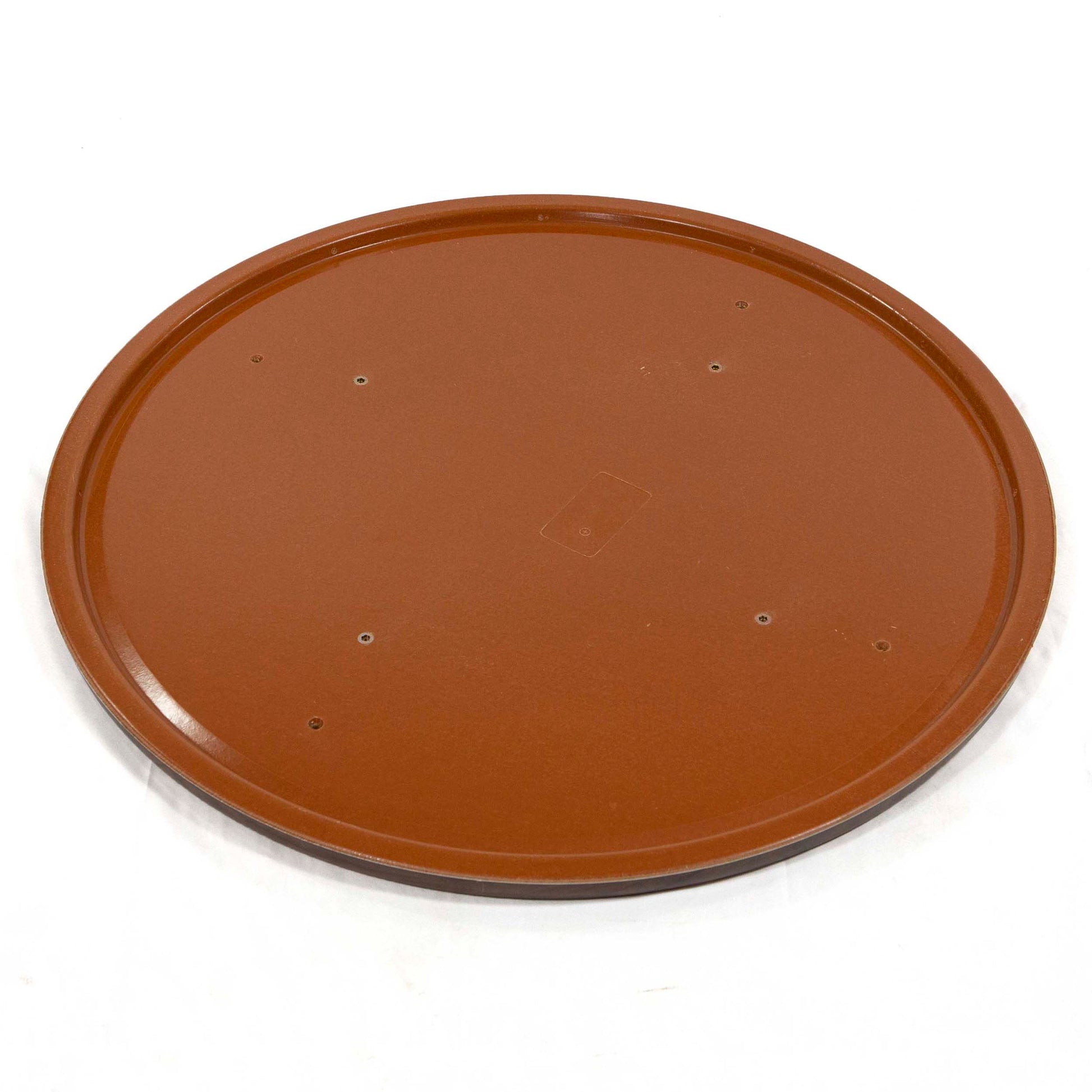 back of 32" round seamless all weather melamine table tops