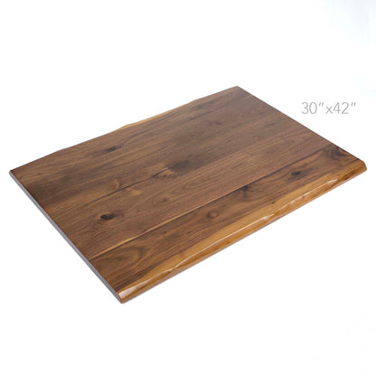 Black walnut table top 30"x42"