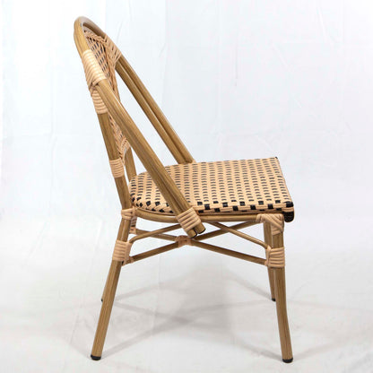 French style outdoor patio restaurant chairs